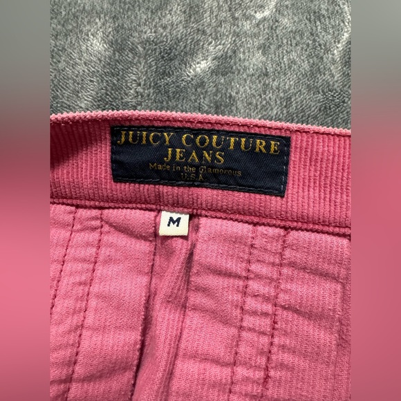 Vintage y2k juicy couture pleated mini skirt pink size medium - Picture 2 of 4